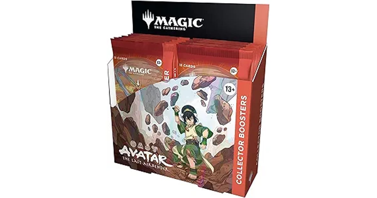 Magic: The Gathering | Avatar: The Last Airbender Collector Booster Box | 12 Packs | Collectible Card Game