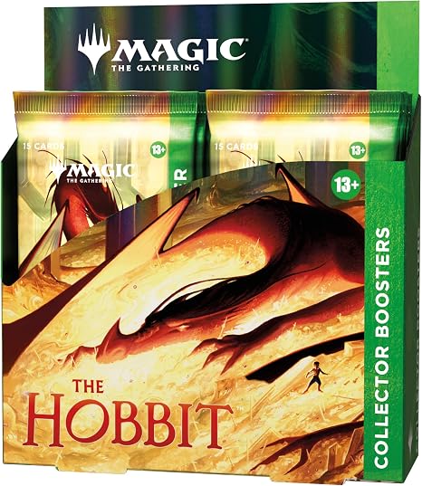 Magic: The Gathering | The Hobbit Collector Booster Box | 12 Packs + 1 Foil Box Topper Card | Collectible Trading Card Game