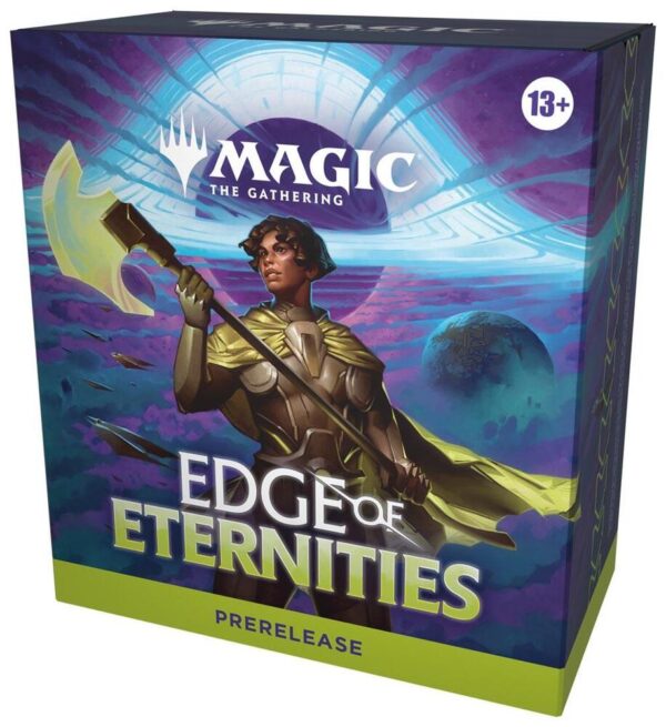 Magic The Gathering: Magic: The Gathering Edge of Eternities (Pre-Release Promo + 6 Boosters + d20 Spindown Counter) Kit